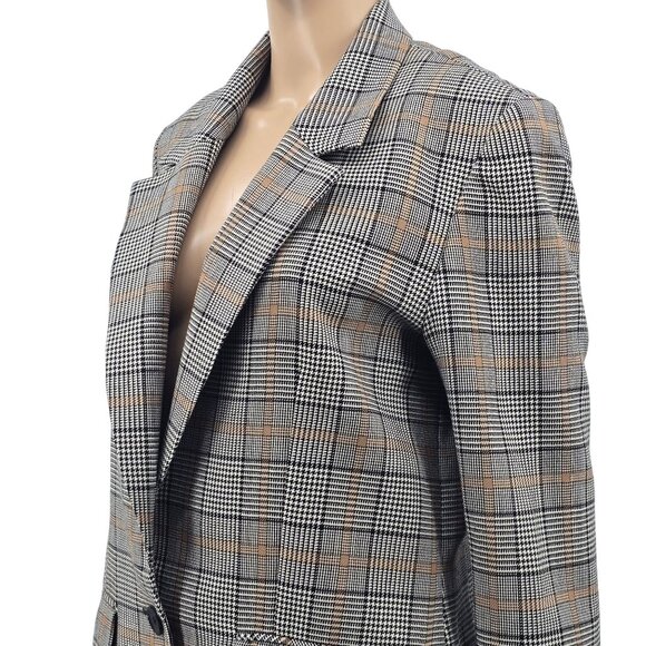 Pendleton Womens Plaid Blazer 100% Virgin Wool Size 6 - Picture 1 of 9